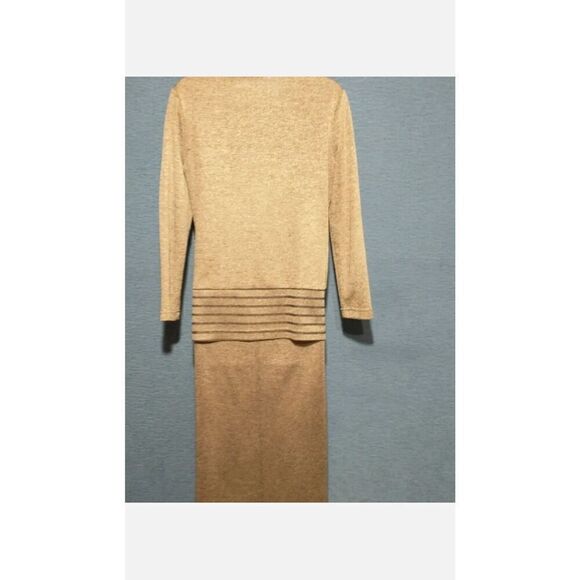 K Studio VINTAGE Women's Size Small Bronze Shimmer 3 Piece Set Dress. - Picture 4 of 9